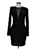 Shein Argyle Black Cocktail Dress Size 8 - 10 - photo 1