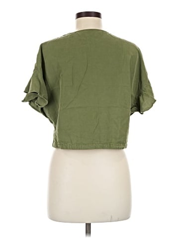 Zara Basic Short Sleeve Blouse (view 2)