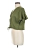 Zara Basic 100% Lyocell Green Short Sleeve Blouse Size M - photo 5