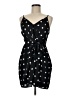 Shona Joy 100% Polyester Polka Dots Black Cocktail Dress Size 6 - photo 1