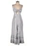 Red Carter 100% Cotton Stripes Gray Jumpsuit Size S - photo 1