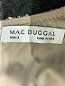 Mac Duggal 100% Polyester Metallic Silver Cocktail Dress Size 2 - photo 4
