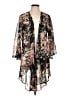 Unbranded 100% Polyester Black Cardigan Size L - photo 1