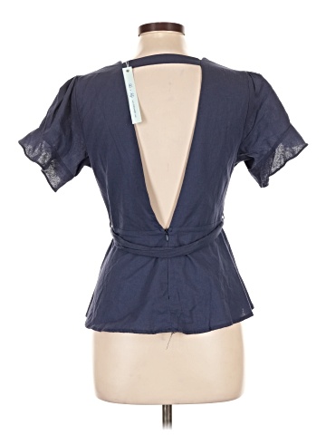 She + Sky Short Sleeve Blouse (view 2)
