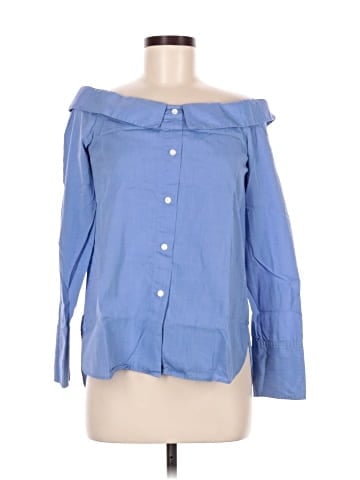Club Monaco Long Sleeve Blouse (view 1)