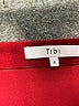 Tibi Solid Burgundy Cocktail Dress Size 6 - photo 7