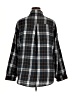 Fantaslook 100% Polyester Plaid Black Long Sleeve Blouse Size XL - photo 2