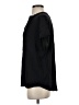 Point Sur 100% Viscose Black Short Sleeve Blouse Size S - photo 5