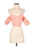 STAUD Orange Pink 3/4 Sleeve Blouse Size S - photo 1
