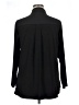 Cato 100% Polyester Black Long Sleeve Blouse Size 14/16W - photo 2