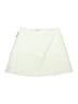 Gap Solid Ivory Casual Skirt Size Lg Petite - photo 2