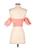 STAUD Orange Pink 3/4 Sleeve Blouse Size S - photo 2