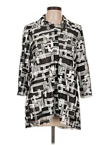 JM Collection 3/4 Sleeve Blouse (view 1)
