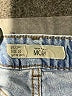 Topshop 100% Cotton Blue Denim Shorts Size 10 - photo 3