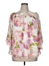 MSK Pink 3/4 Sleeve Blouse Size 1X - photo 1