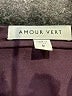 Amour Vert Burgundy Long Sleeve Top Size M - photo 7
