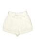 Crosby 100% Cotton Solid Ivory Shorts Size S - photo 1