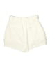 Crosby 100% Cotton Solid Ivory Shorts Size S - photo 2