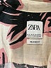 Zara Print Ivory Short Sleeve Blouse Size S - photo 7