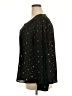 Faded Glory 100% Polyester Black Long Sleeve Blouse Size XXL - photo 5