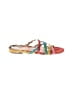 Boden Color Block Orange Sandals Size 12 - photo 1