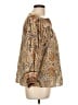 Cleobella Paisley Gold 3/4 Sleeve Blouse Size L - photo 4