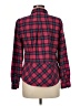 Sundance 100% Cotton Plaid Red Long Sleeve Button-Down Shirt Size M - photo 2