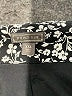 Point Sur 100% Silk Print Black Silk Skirt Size XXL - photo 4