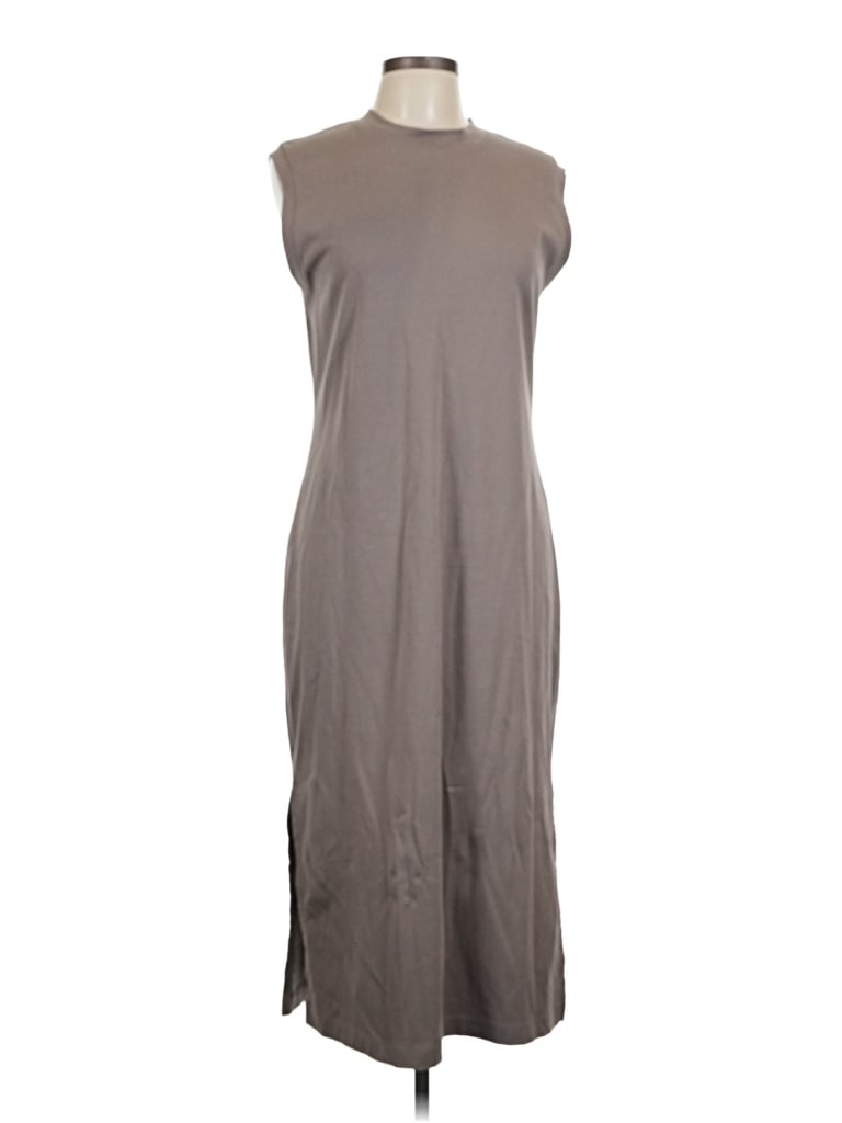 Pre-owned Mm. Lafleur Casual Dress In Gray