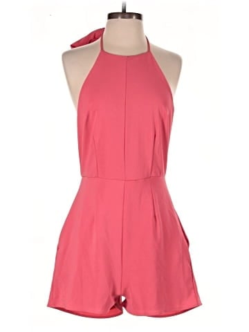 Peach Love Romper (view 1)