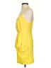 BCBGeneration Solid Yellow Cocktail Dress Size S - photo 5
