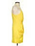BCBGeneration Solid Yellow Cocktail Dress Size S - photo 4