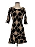 Millibon Argyle Black Cocktail Dress Size S - photo 1