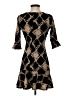 Millibon Argyle Black Cocktail Dress Size S - photo 2