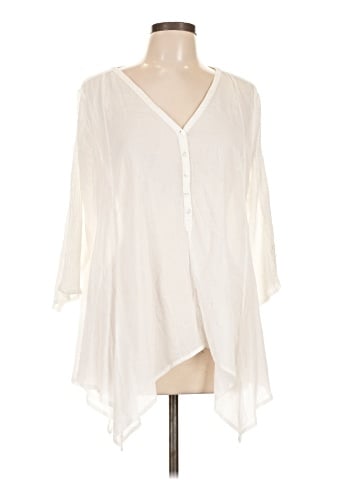 Calypso St. Barth 3/4 Sleeve Blouse (view 1)