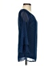 Assorted Brands Blue 3/4 Sleeve Blouse Size S - photo 4