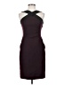 DKNY 100% Polyester Color Block Burgundy Cocktail Dress Size 0 - photo 1