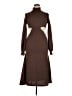 WeWoreWhat Solid Brown Casual Dress Size XL - photo 1