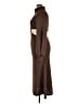 WeWoreWhat Solid Brown Casual Dress Size XL - photo 5