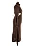 WeWoreWhat Solid Brown Casual Dress Size XL - photo 4