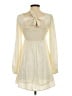 Altar'd State 100% Polyester Ivory Casual Dress Size XXS - photo 2