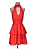 Amanda Uprichard 100% Polyester Red Cocktail Dress Size S - photo 1