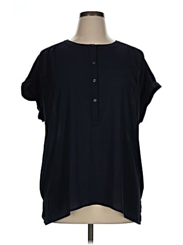Ann Taylor Short Sleeve Blouse (view 1)