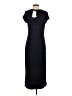 Merokeety Solid Black Casual Dress Size S - photo 2