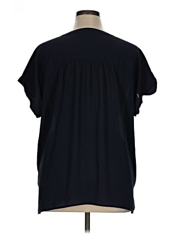 Ann Taylor Short Sleeve Blouse (view 2)