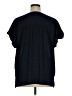 Ann Taylor 100% Polyester Black Short Sleeve Blouse Size XL (tall) - photo 2