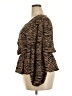 Morgan Taylor 100% Polyester Brown Long Sleeve Blouse Size 2X - photo 5