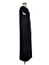 Merokeety Solid Black Casual Dress Size S - photo 4