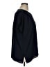 Ann Taylor 100% Polyester Black Short Sleeve Blouse Size XL (tall) - photo 4
