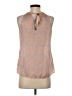 The Limited 100% Polyester Orange Pink Sleeveless Blouse Size XS - photo 2